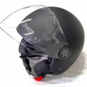 Casque Jet AP Noir Mat XS