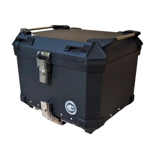 Topcase Coocase 40L arrière finition Alu Noir