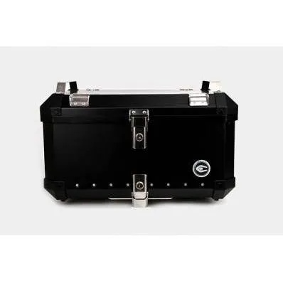 Topcase Coocase 60L arrière finition Alu Noir