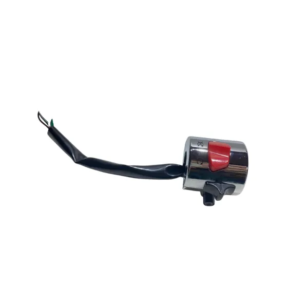 PS Comodo droit chromé (rouge = coupe-circuit)