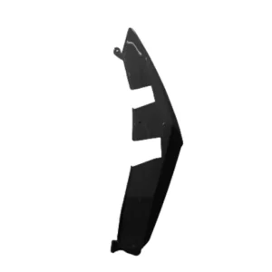 PF Carénage aile gauche supérieur Noir brillant