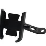 Support téléphone rétroviseur - Metal phone holder