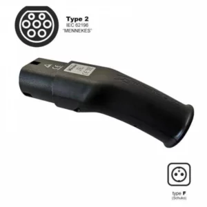 Adaptateur Type 2 vers prise domestique 16A