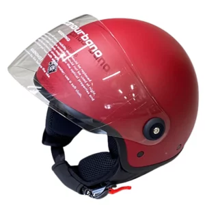 Casque Jet TU Rouge S