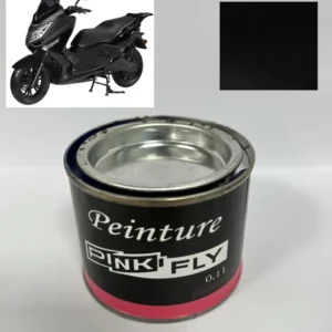 PF Pot de peinture 0.1L Noir brillant JW33