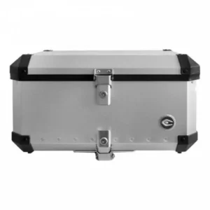 Topcase Coocase 60L arrière finition Alu Gris
